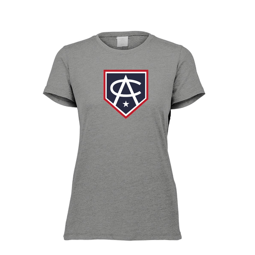 [FTSCUBGY-FAXS-LOGO3] Ladies Ultra-blend T-Shirt (Female Adult XS, Gray, Logo 3)