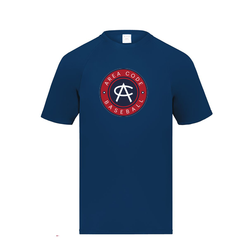 [2790.065.S-LOGO1] Men's Smooth Sport T-Shirt (Adult S, Navy, Logo 1)