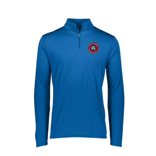 [FTLQFLRY-FAXS-LOGO1] Decker Women's Flex-Lite 1/4 Zip Shirt (Female Adult XS, Royal, Logo 1)